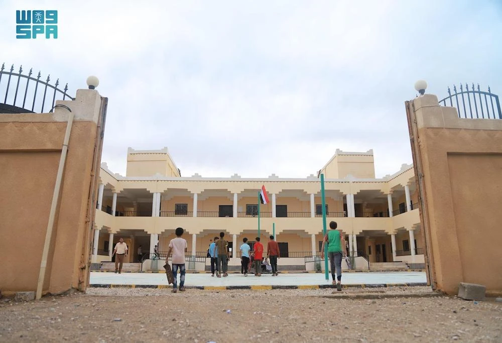 Admission tests have started at the Talented Complex in Marib, Yemen. (SPA)