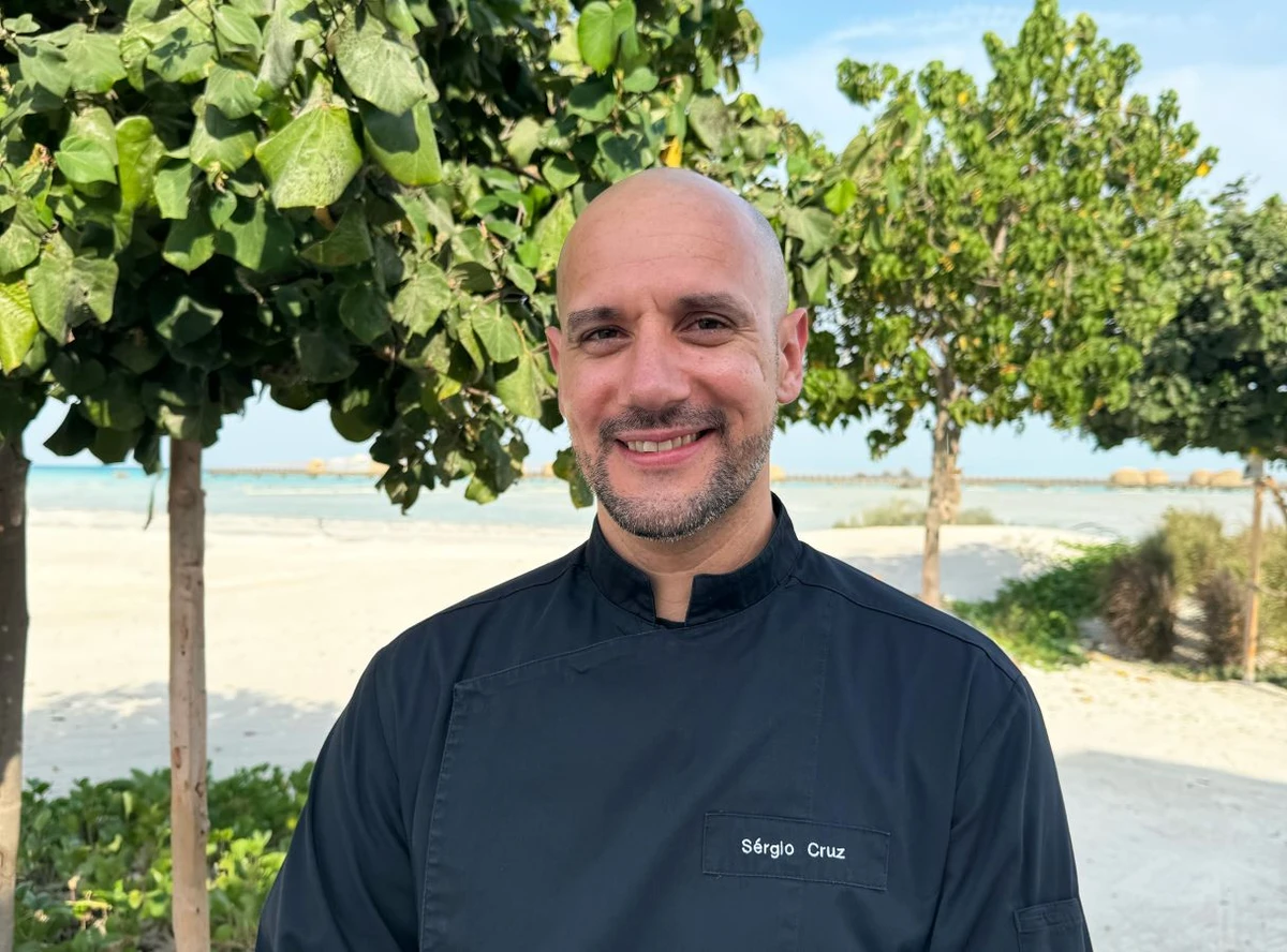 Chef Sergio Cruz is chef de cuisine at Jamaa — an alfresco casual-dining venue in Saudi Arabia’s Nujuma, a Ritz-Carlton Reserve. (Supplied)