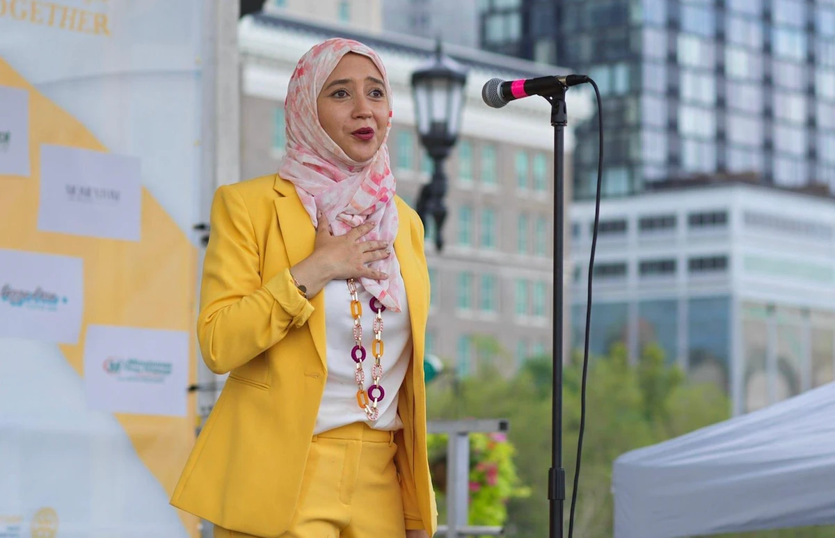 Ebtehal Badawi, the founder of Building Bridges Day, explained that she wanted to use art to make a positive impact on the community. (SPA)
