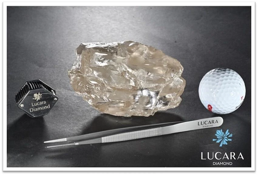The find was ‘one of the largest rough diamonds ever unearthed’ and detected using the company’s Mega Diamond Recovery X-ray technology, Lucara Diamond said. (lucaradiamond.com)