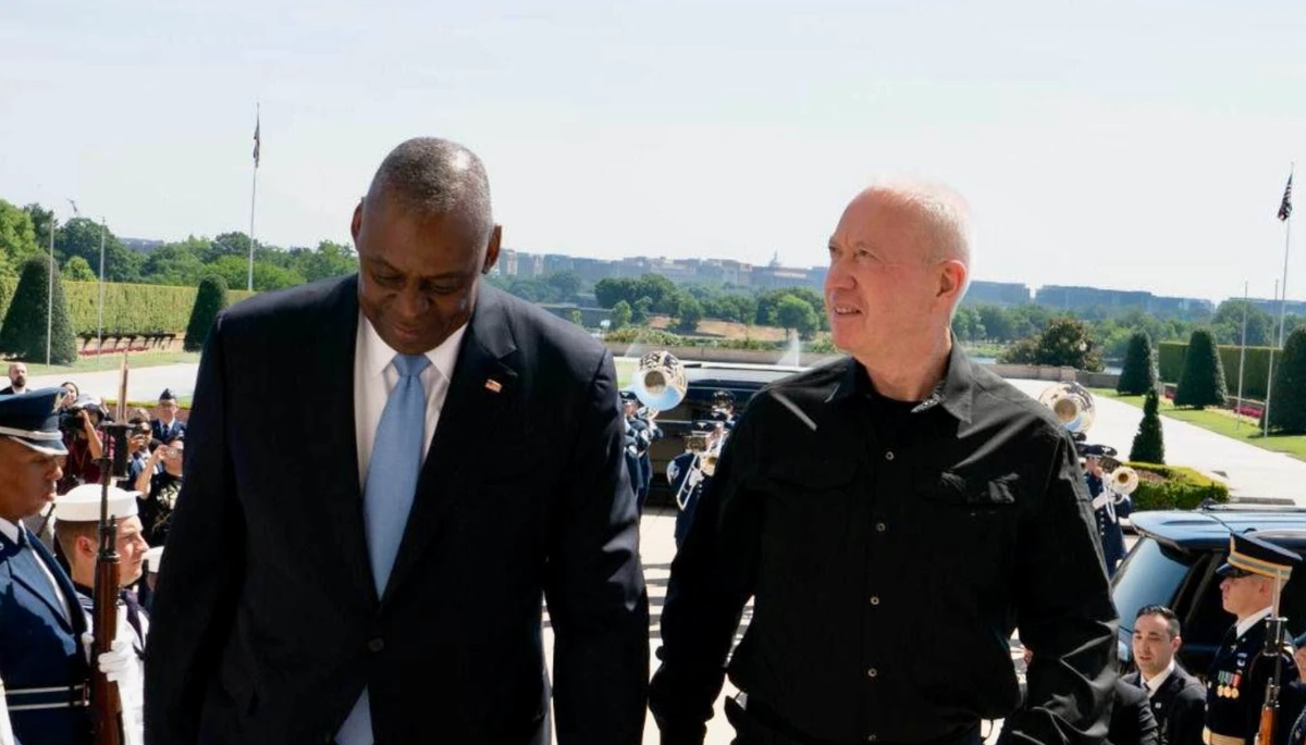 US Defense Secretary Lloyd Austin on Friday said he had spoken with his Israeli counterpart to discuss a range of issues in the region. (X/@yoavgallant/File Photo)