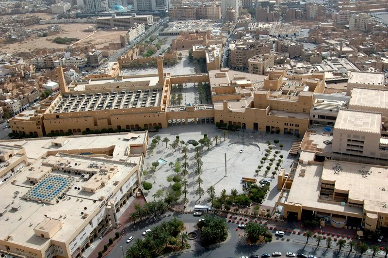 The Qasr Al-Hukm area stands as a testament to Saudi Arabia’s commitment to harmonizing its rich heritage with its ambitious future. File/Riyadh Development Authority