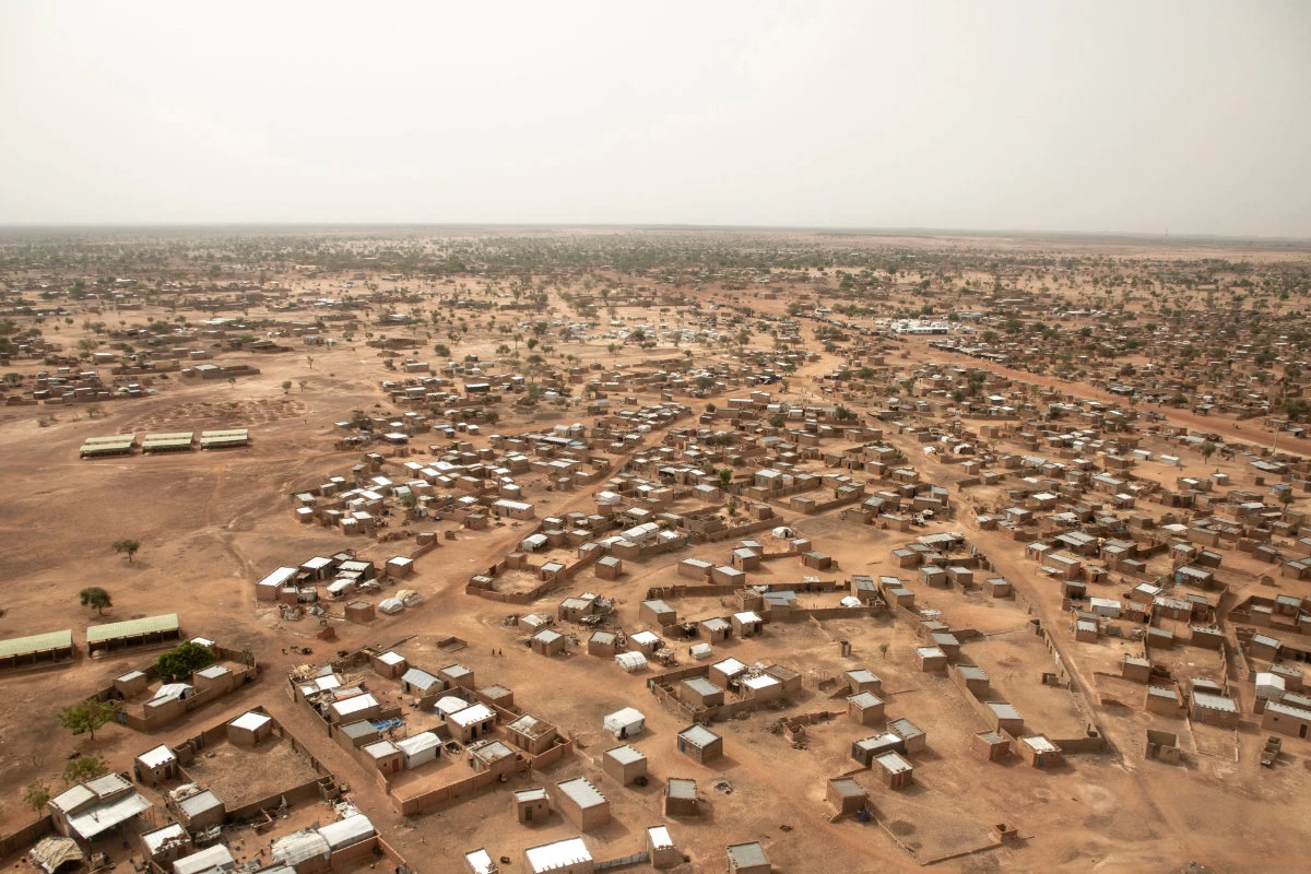 General view of the town of Barsalogho, Burkina Faso, on May 29th 2024. (AFP/File)