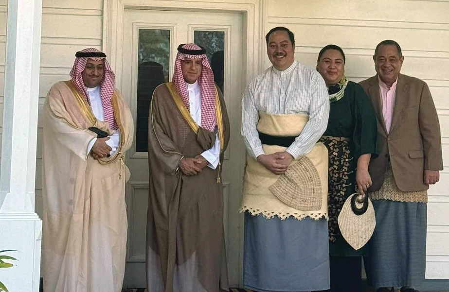 Saudi minister meets Tonga's crown prince at Pacific leaders meeting
