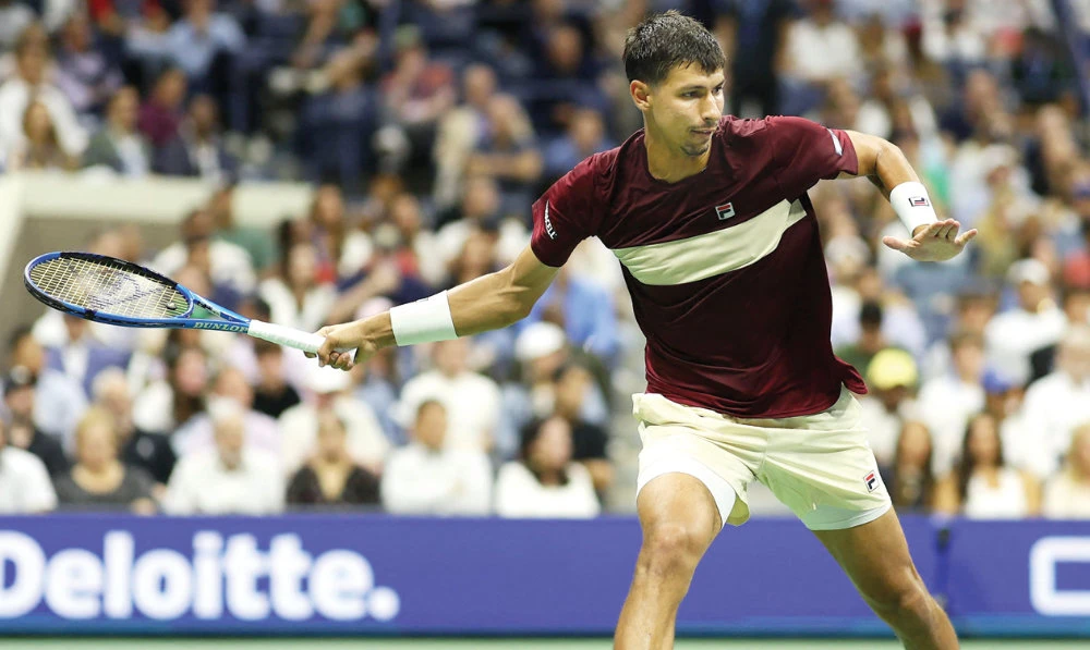 Alexei Popyrin handed Djokovic his earliest Grand Slam exit since he fell in the Australian Open in 2017. (AFP)