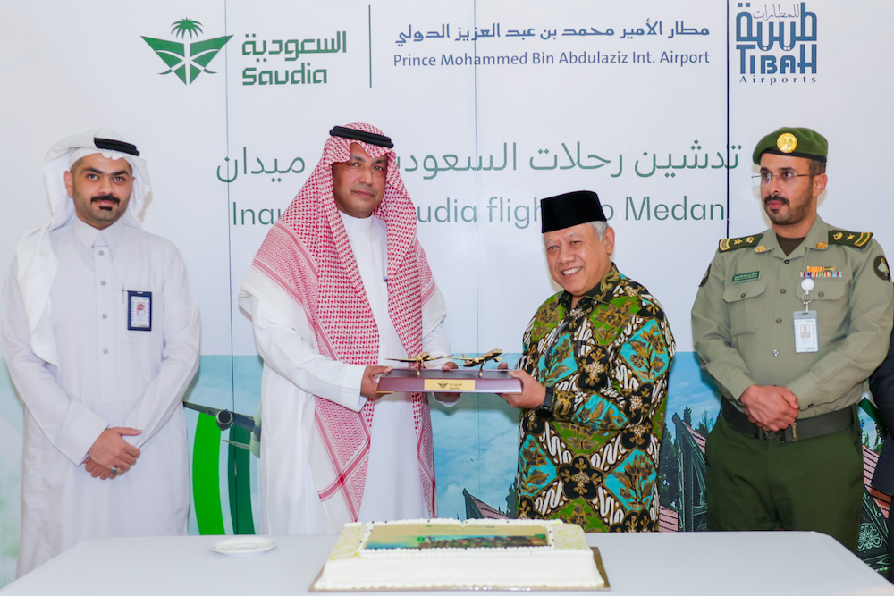 Saudia launches first direct flight to Medan, Indonesia