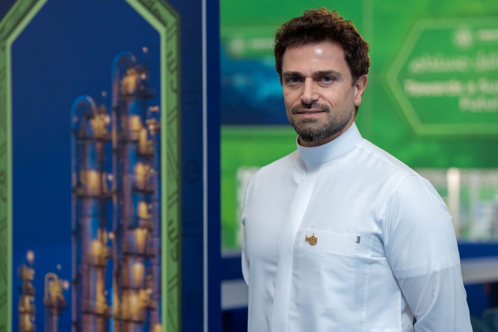 Ahmed Salim is the founder of 1001 Inventions, a science and cultural heritage organization that is responsible for producing the STEAM Festival. (AN Photo/Huda Bashatah)
