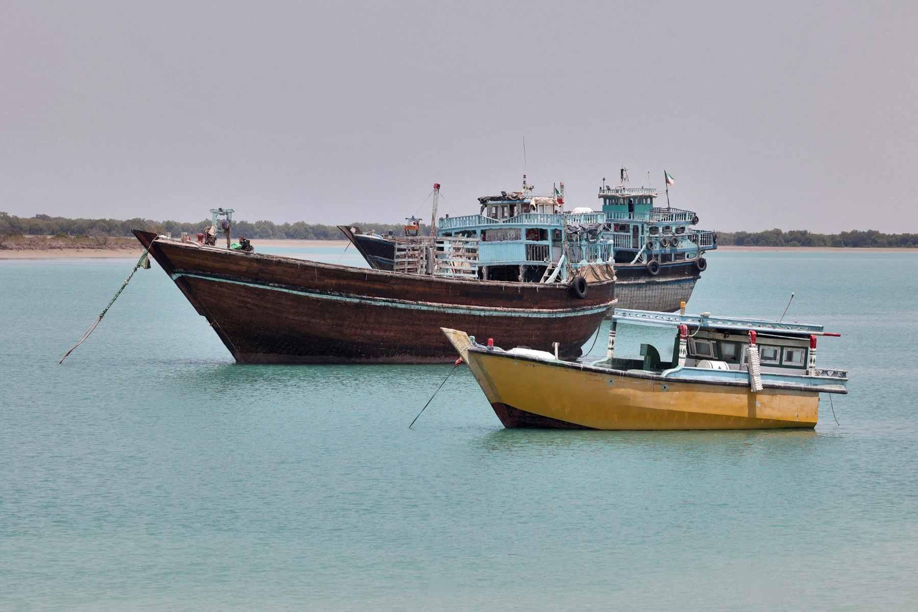 Three bodies had been retrieved in a joint effort between Iran and Kuwait. (File/AFP)