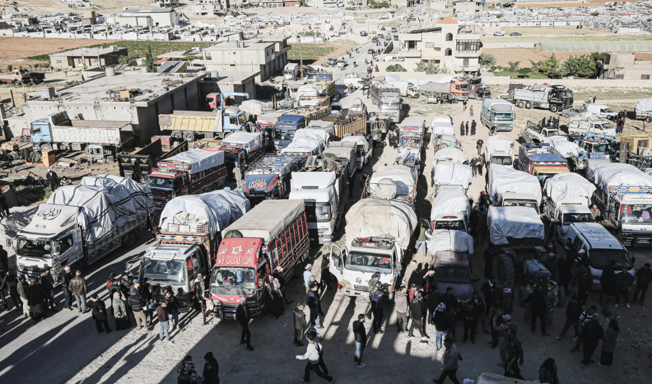 Displaced by civil war, Syrians must now endure escalating violence in southern Lebanon or risk returning home. (Getty Images)