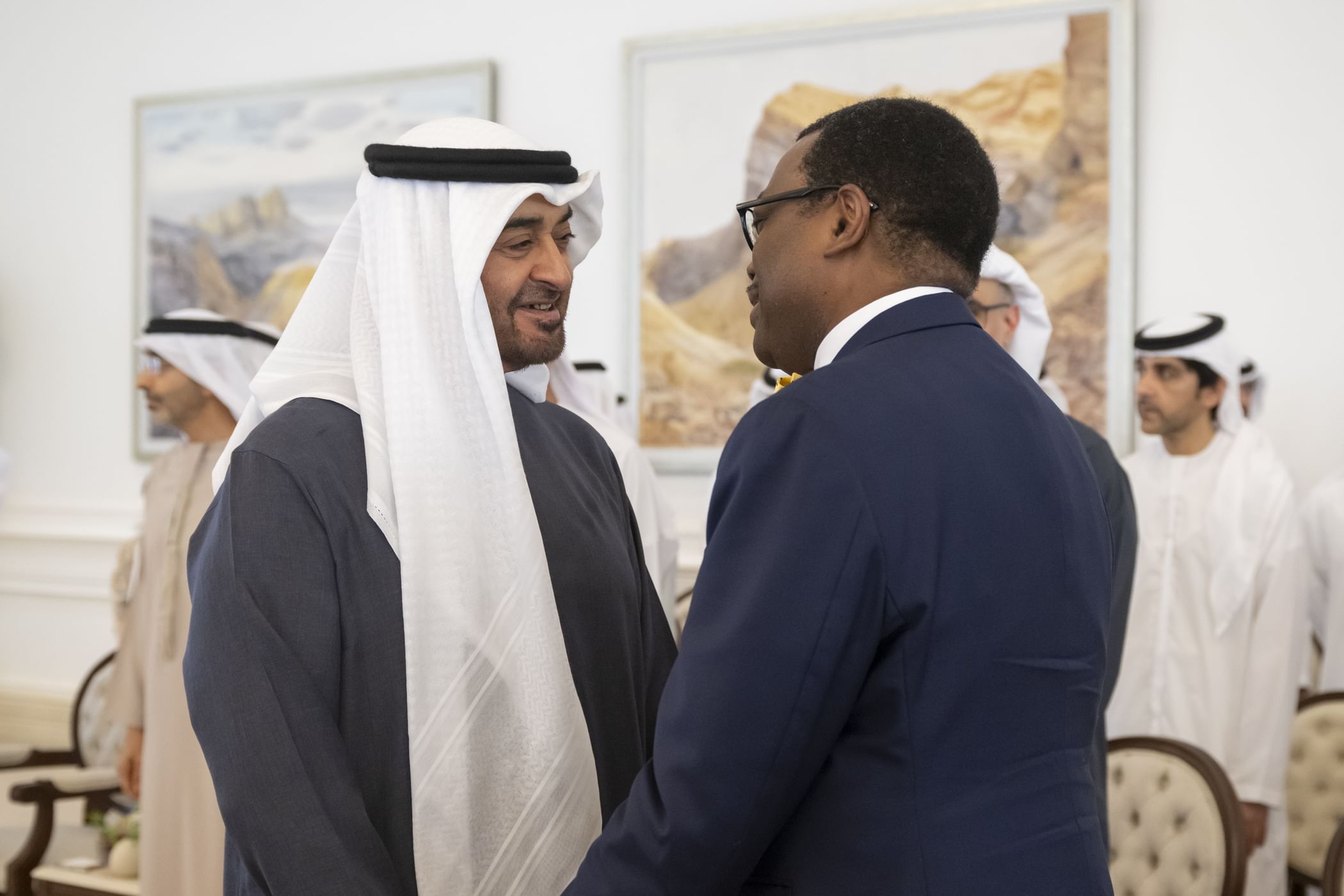 Sheikh Mohamed reaffirmed the UAE's commitment to deepening economic and investment ties in Africa. (WAM)