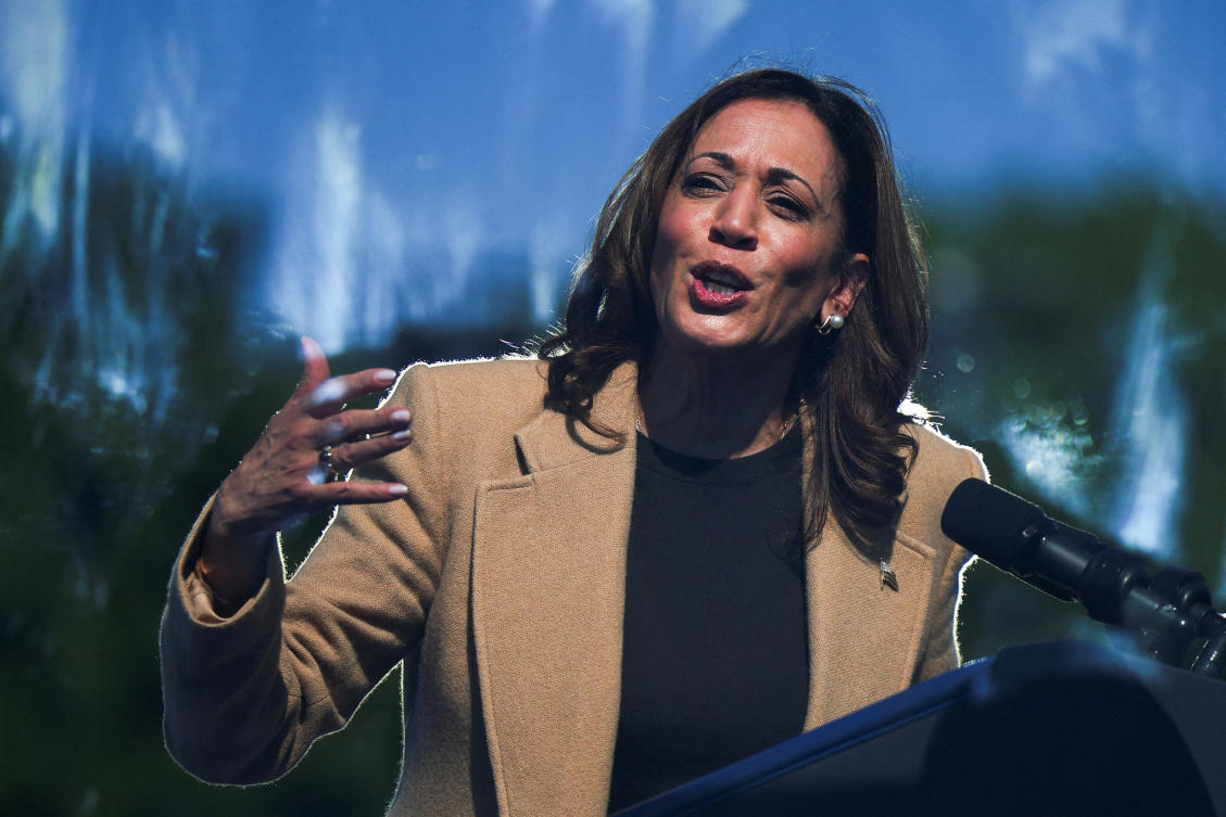 Democratic presidential nominee and US Vice President Kamala Harris got full support from Russian president Vladimir Putin. (Reuters)