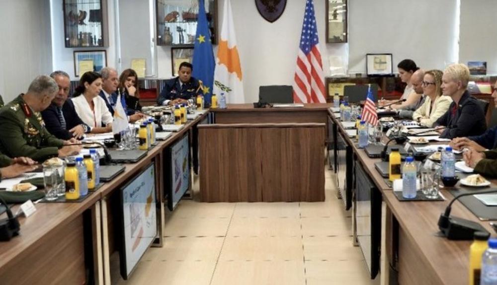 Cyprus and the US have signed a defense cooperation framework agreement that outlines ways the two countries can enhance their response to regional humanitarian crises and security concerns, including those arising from climate change. (X/@USEmbassyCyprus)