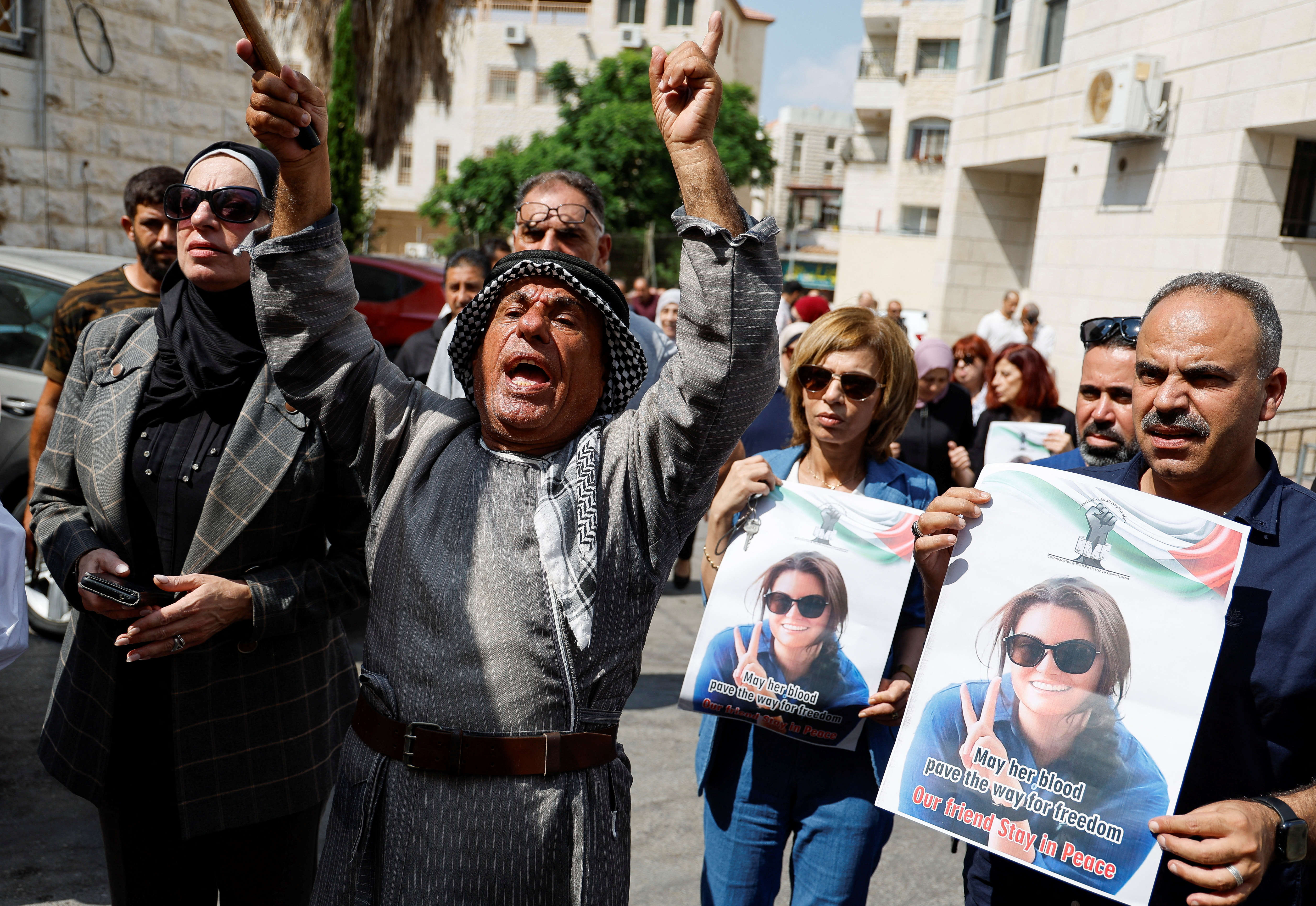 Public anger was sparked by the killing of Aysenur Ezgi in Israeli shooting. (Reuters)