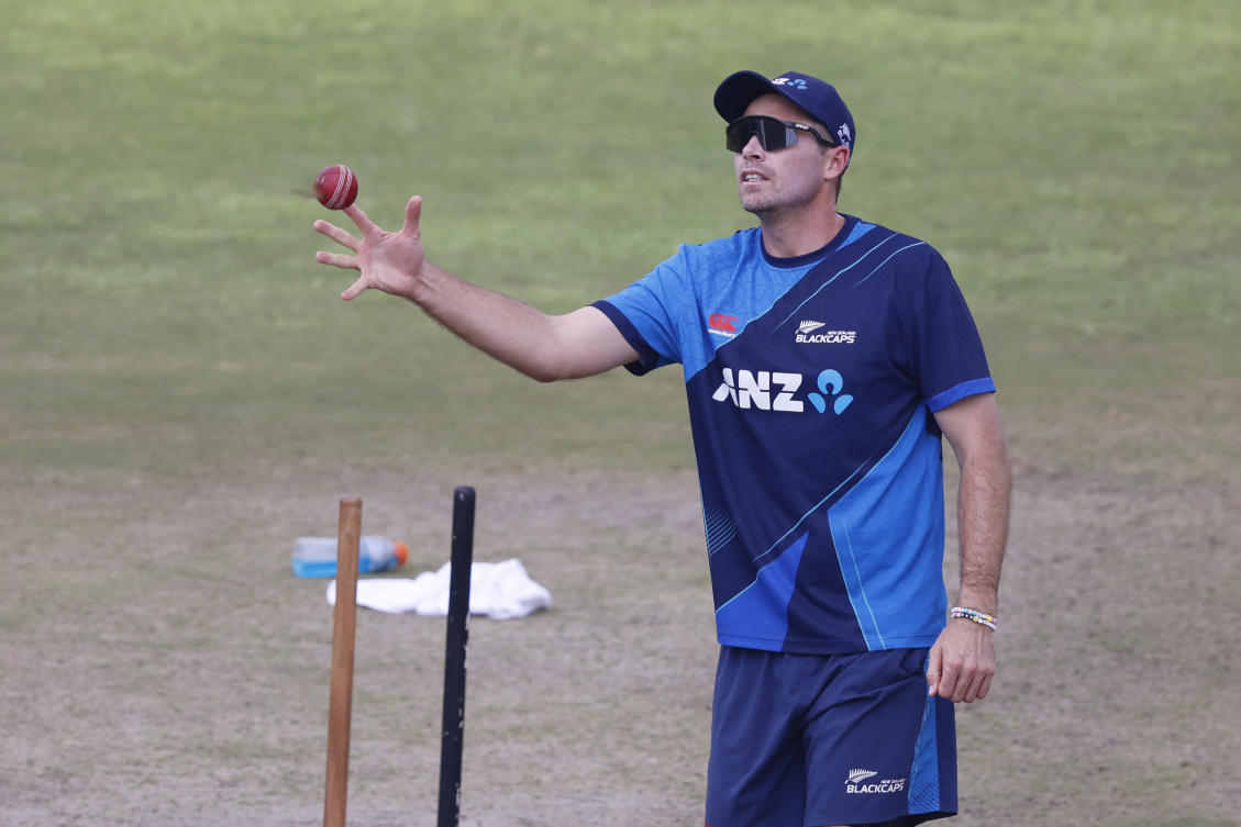 After continuing steady rain, officials called off the test match on the fifth and final scheduled day on Friday. (AP)