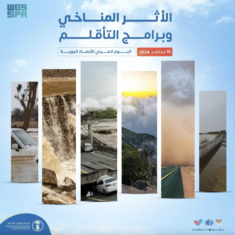 Saudi Arabia to join regional nations in celebrating Arab Meteorological Day