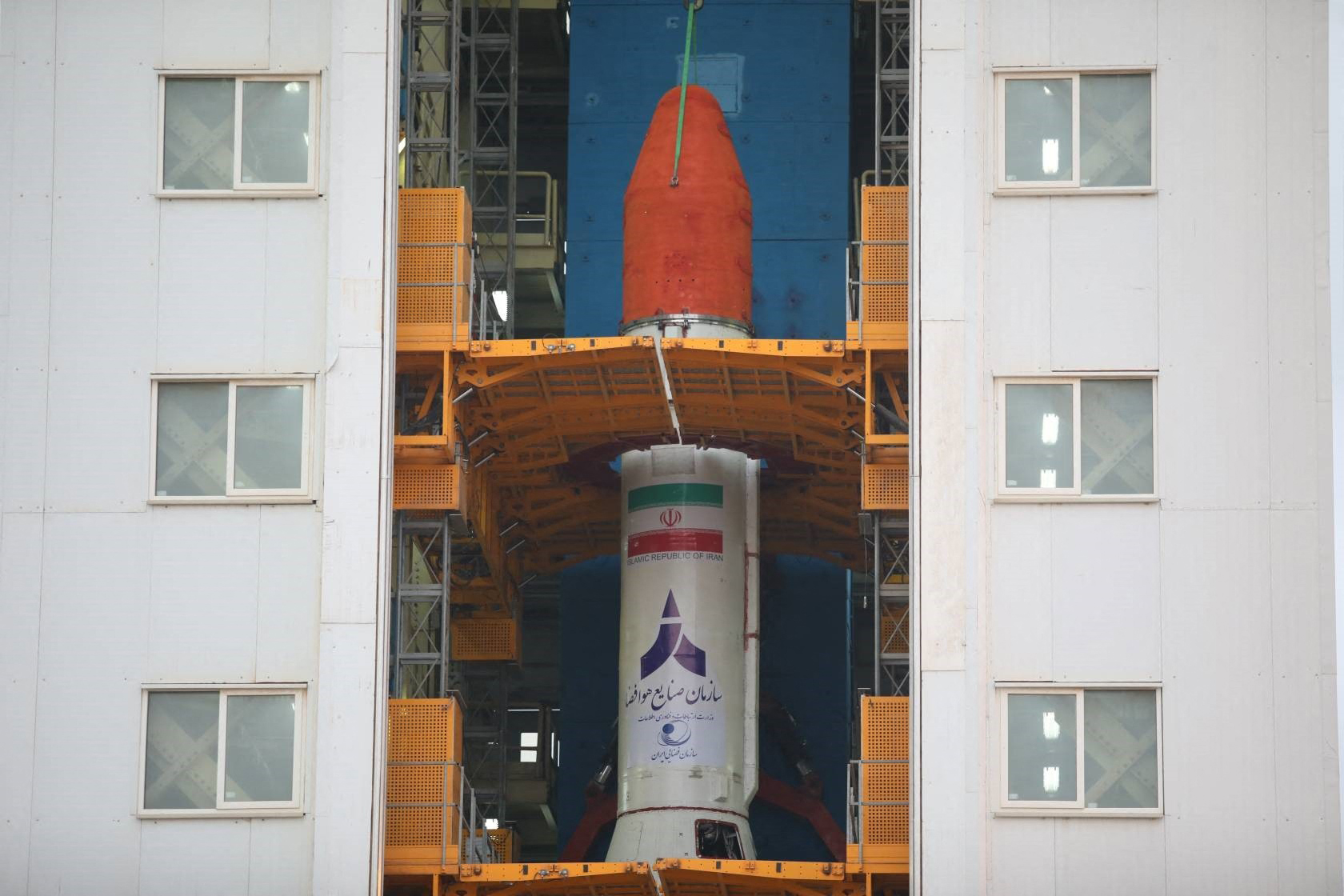 Iran on January 28 said it simultaneously launched three satellites into orbit, nearly a week after the launch of a research satellite by the Revolutionary Guards drew Western criticism. (File/AFP)