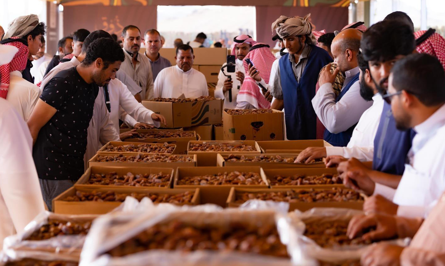 The festival showcases the diversity and quality of AlUla’s date varieties (SPA)