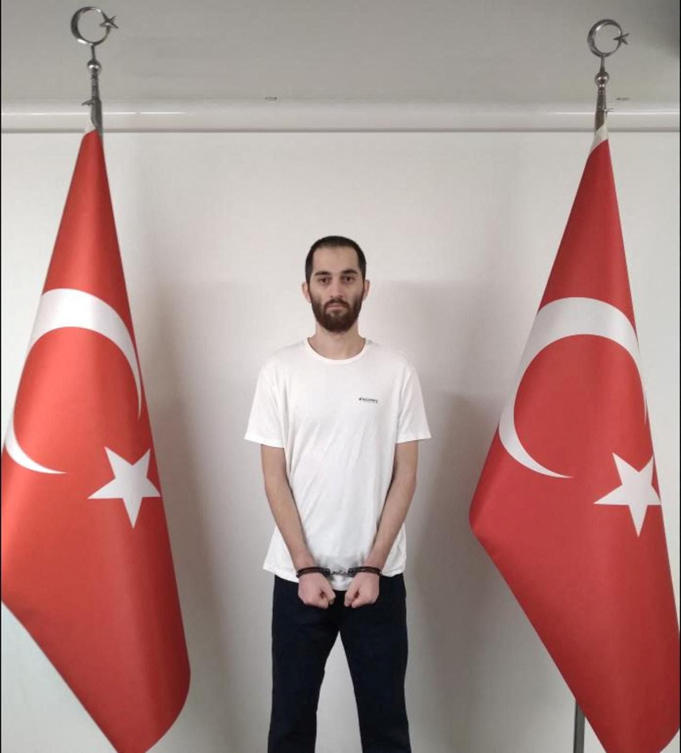 An undated handout picture obtained by Reuters on September 14, 2024 shows Daesh militant, identified as Viskhan Soltamatov, who is believed to be involved in planning an attack on the Santa Maria Italian Church in Istanbul (Reuters)