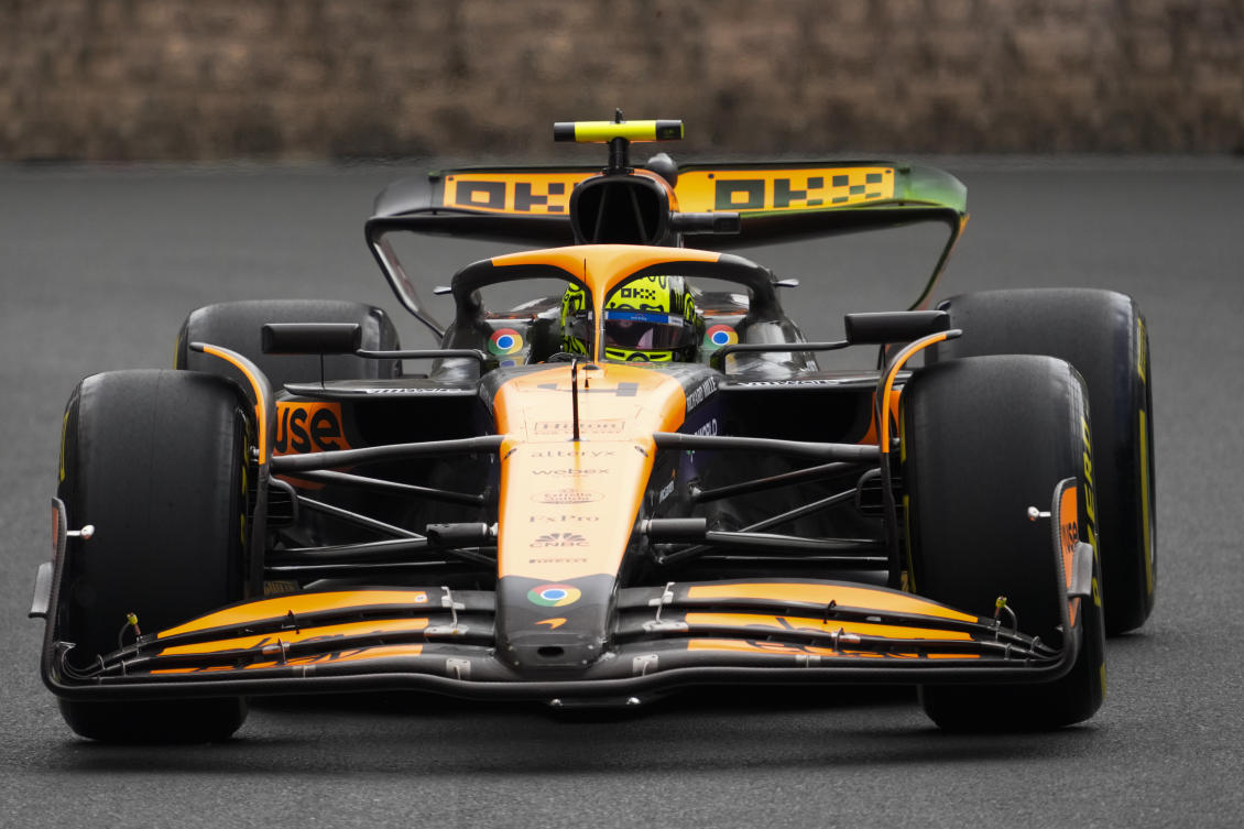 Verstappen’s dominance in 2022 and 2023 broke records. He still leads the standings but his last win was in June. (AP)