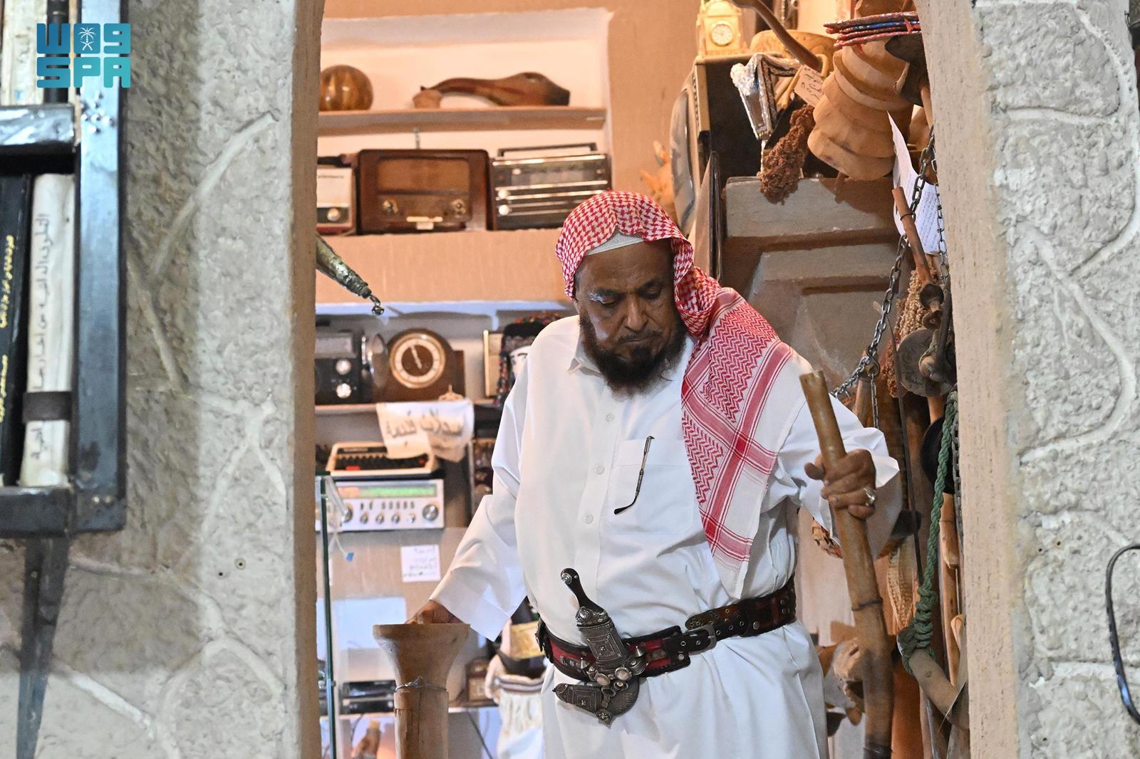 The workshop was part of the club’s efforts to prepare tour guides for the job market and train them in museum guiding techniques.(SPA)