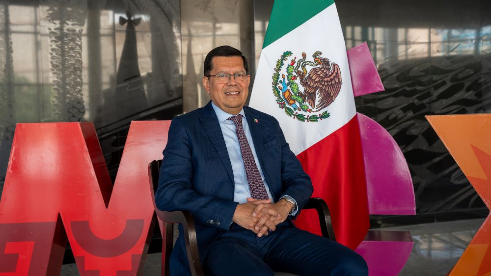 Ambassador of Mexico to Saudi Arabia Anibal Gomez Toledo. (AN Photo/Loai Al-Kellawi)