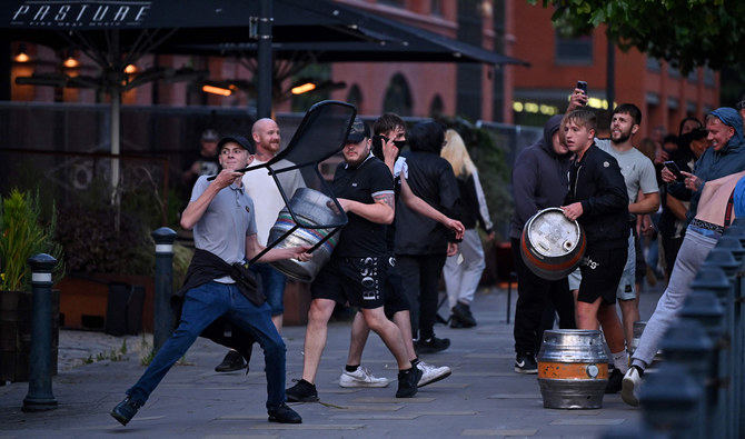 A 12-year-old boy who threw stones at police during rioting outside a mosque has become the youngest person to be sentenced so far over far-right riots that erupted in England this summer. (AFP/File)