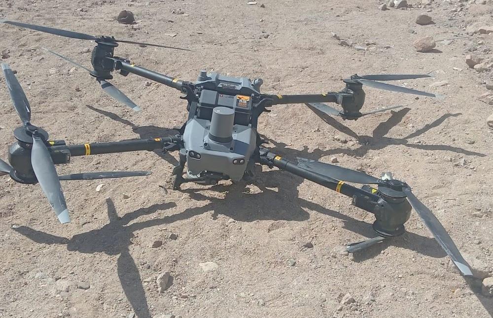Jordan’s armed forces shot down a drone as it entered the kingdom’s airspace. (X/@Petranews)