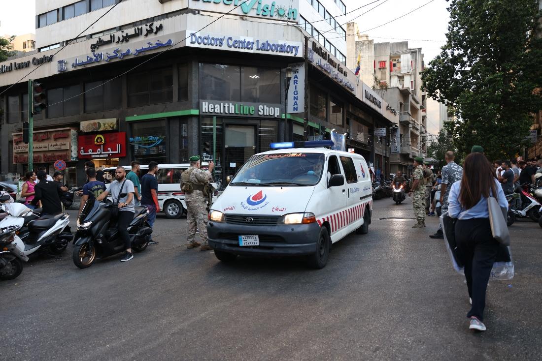 Hundreds of people were wounded when Hezbollah members’ paging devices exploded simultaneously across Lebanon on Sept. 17. (AFP)