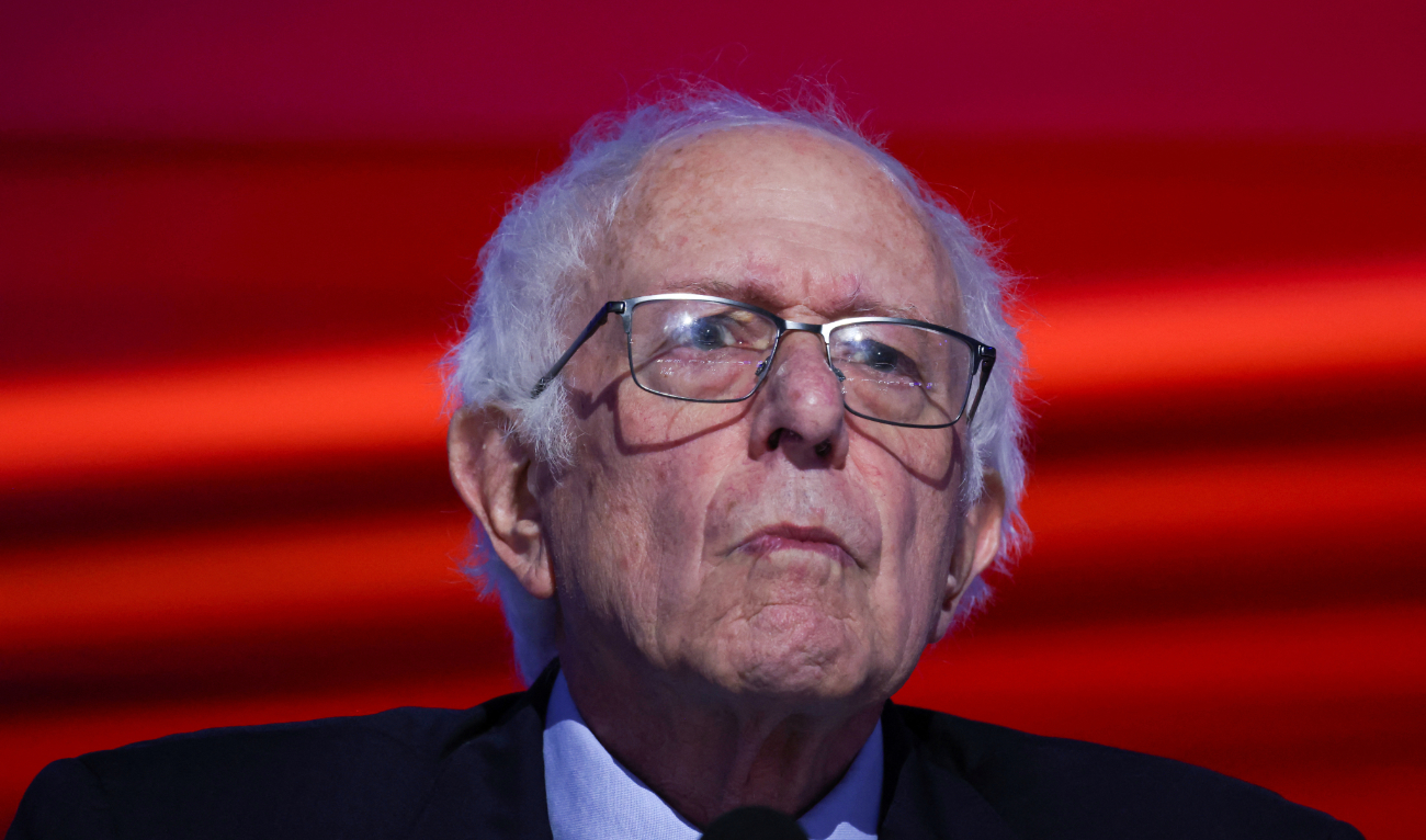 US Sen. Bernie Sanders attends the Day 2 of the Democratic National Convention (DNC) in Chicago, Illinois, US, August 20, 2024. (Reuters/File)