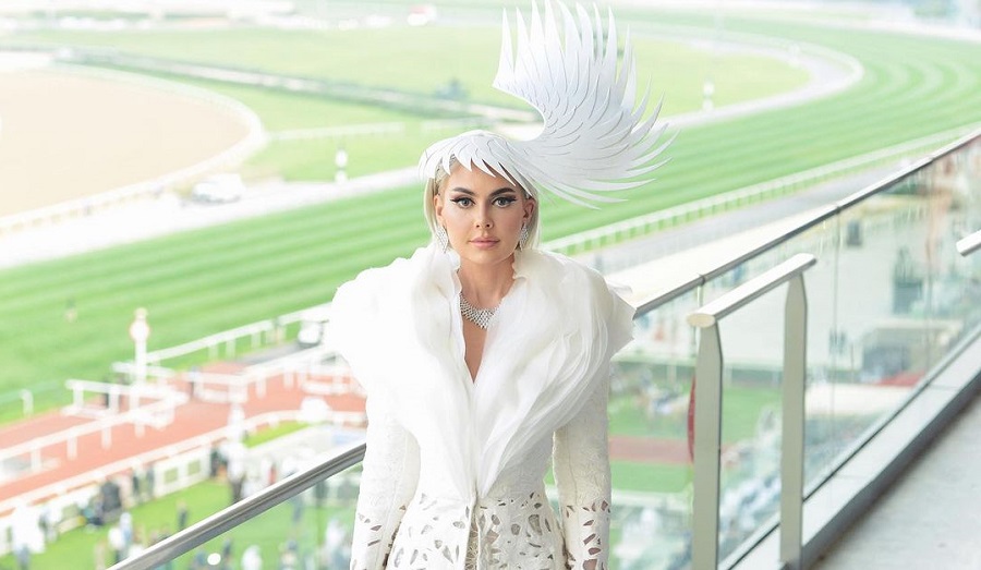 This year’s Dubai World Cup look was covered by CNN, the style star told Arab News. (Supplied)