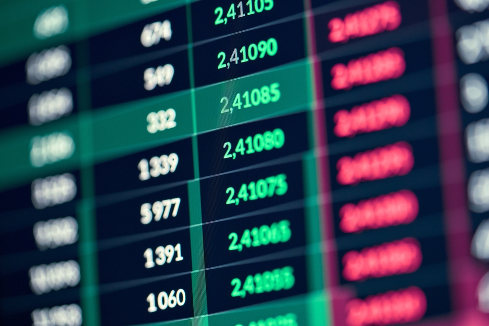 The best-performing stock of the day was Etihad Atheeb Telecommunication Co. Shutterstock