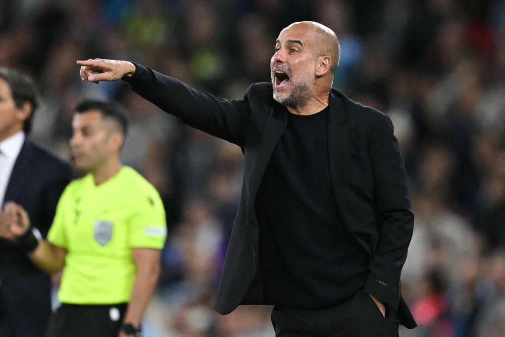 Pep Guardiola. (AFP)