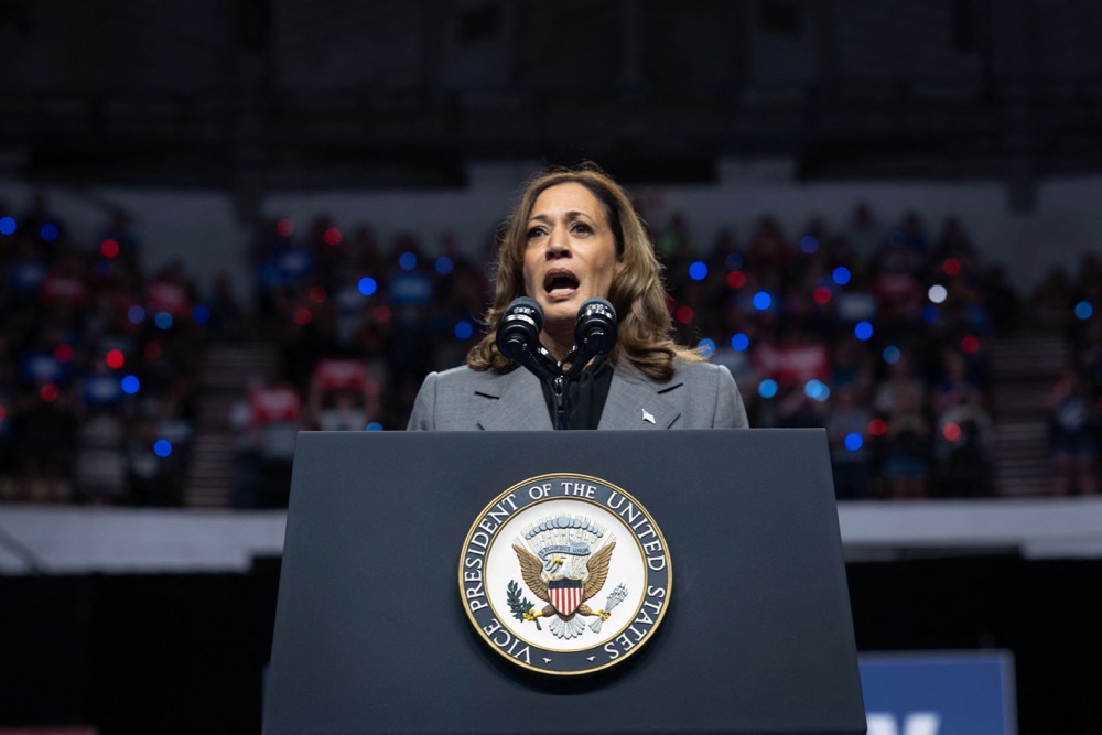 Democratic presidential nominee Vice President Kamala Harris. (Getty Images/AFP)