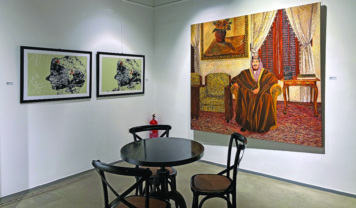 Running until Oct. 5, the exhibition at Naila Gallery in the Kingdom’s capital features a diverse range of both Saudi and international artists reflecting Saudi Arabia’s global reach and influence. (Supplied)