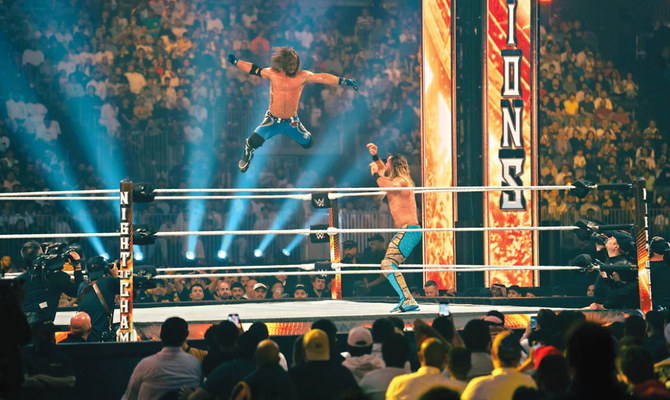 The Kingdom hosted WWE Night of Champions in Jeddah in May 2023. (AN Photo / Abdulrahman bin Shalhoub)