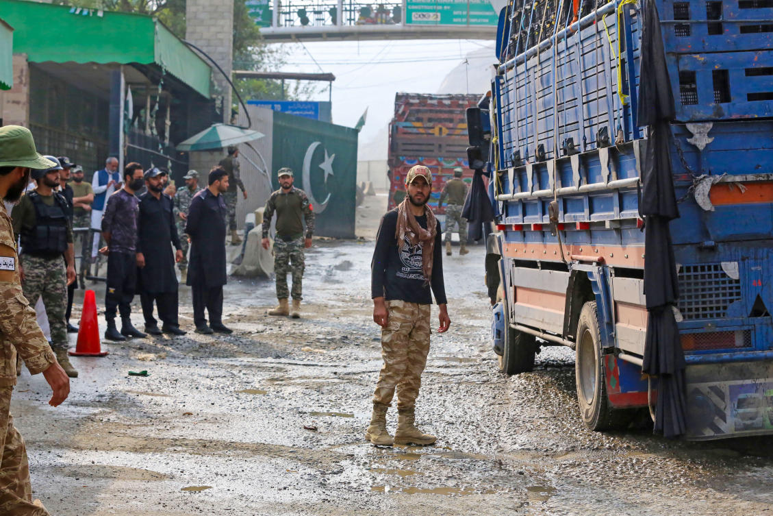 No one claimed responsibility for the attack, but Mohammad Khurasani, a spokesman for the Pakistani Taliban, known as Tehreek-e-Taliban Pakistan, denied detonating the improvised explosive device. (FILE/AFP)