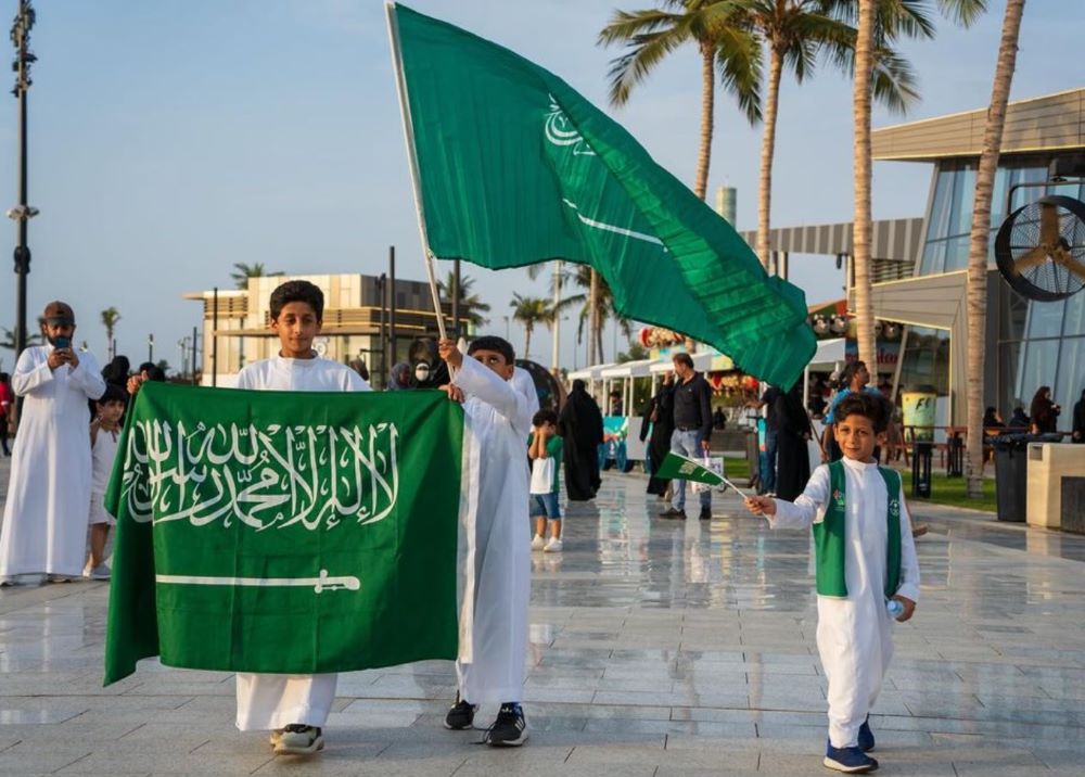 Residents and visitors alike were treated to a vibrant display of Saudi culture in Jeddah as part of National Day celebrations. (AN Photo)