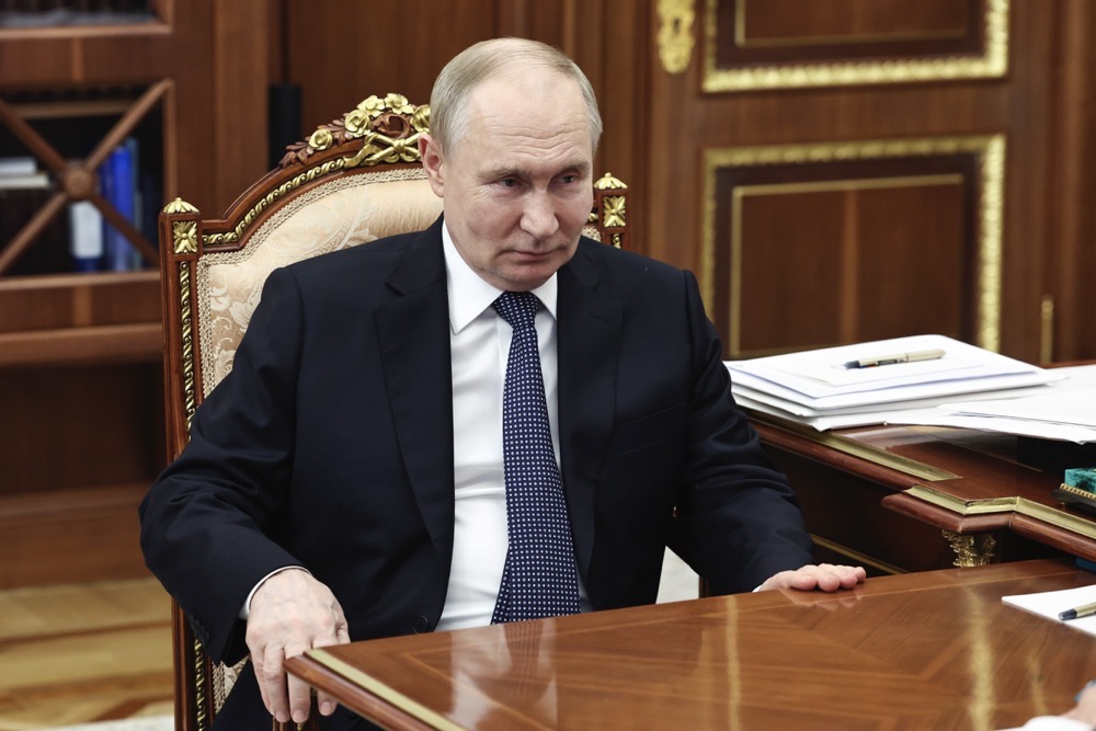 Russian President Vladimir Putin. ( Sputnik/AP)