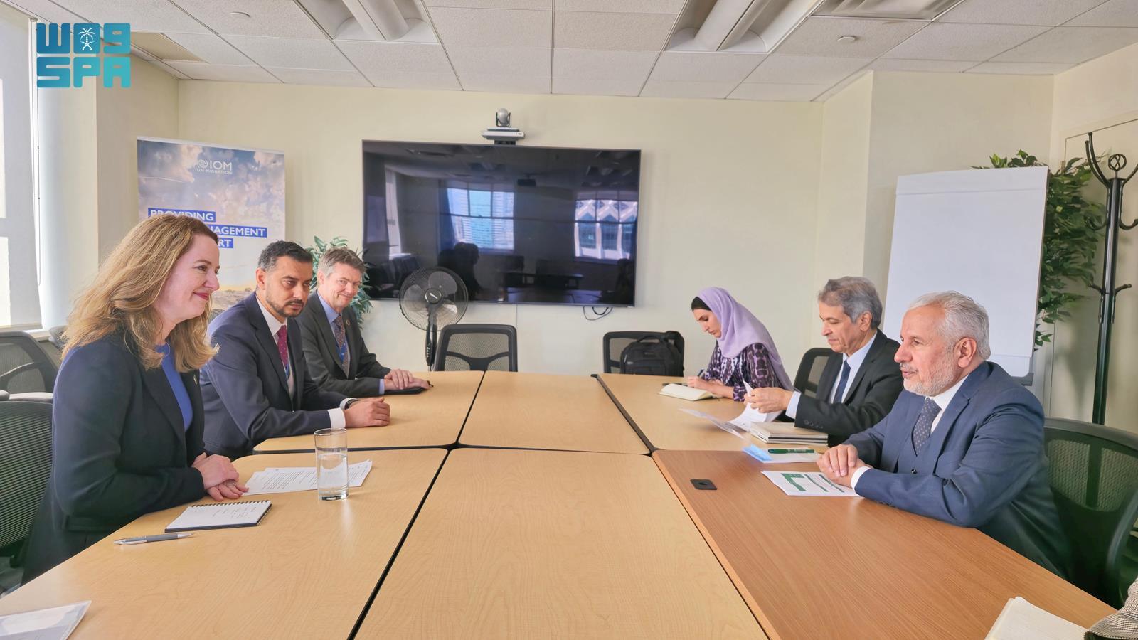 Moreira da Silva commended Saudi Arabia’s initiatives through KSrelief. (SPA)