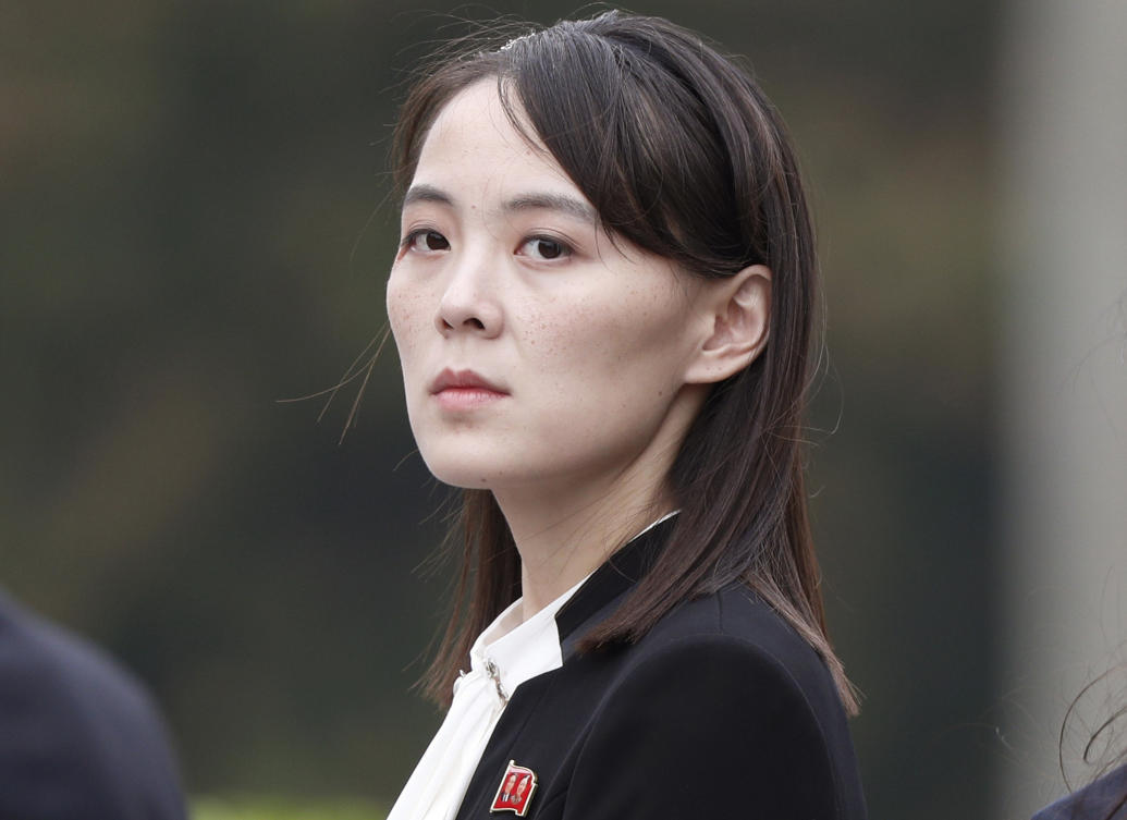 Kim Yo Jong, the powerful sister of North Korean leader Kim Jong Un, attends a wreath-laying ceremony at Ho Chi Minh Mausoleum in Hanoi, Vietnam, March 2, 2019. (File/AP)