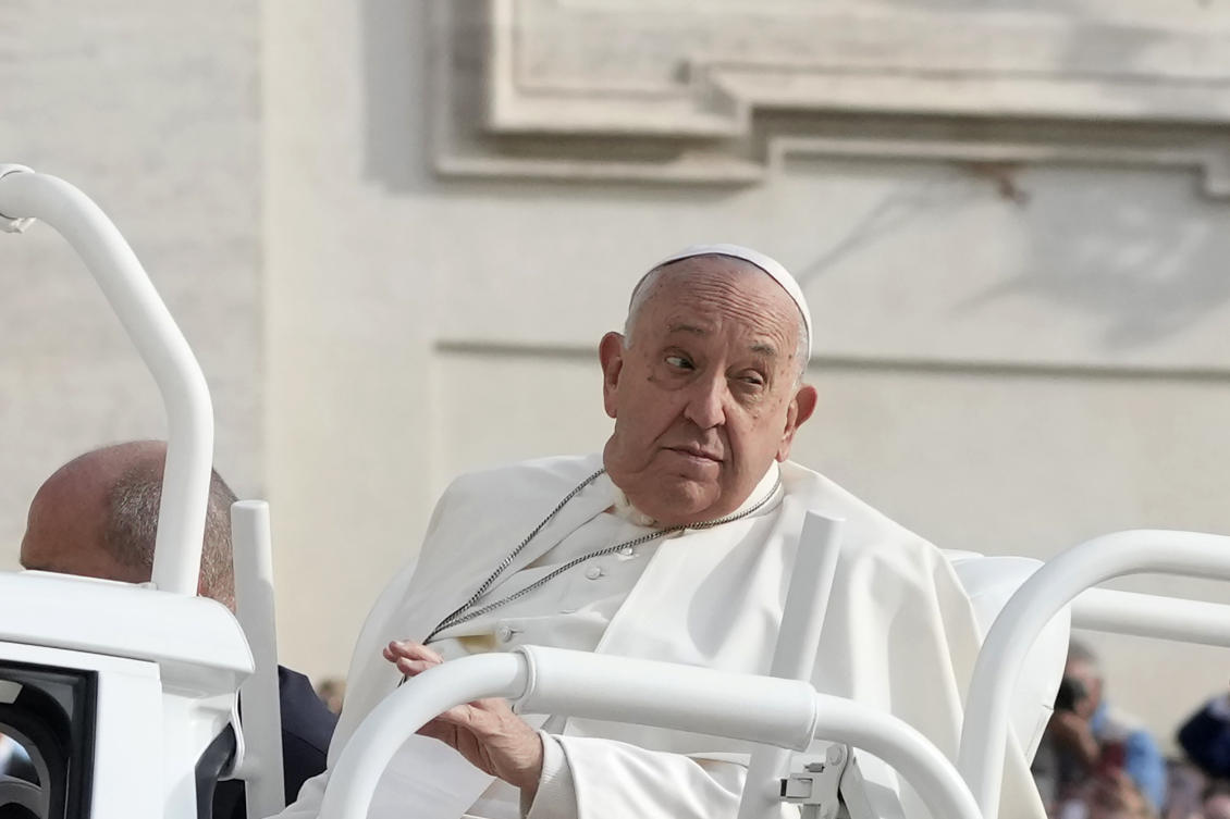 Pope Francis on Wednesday slammed the “terrible escalation” of the conflict in Lebanon as “unacceptable.” (AP)