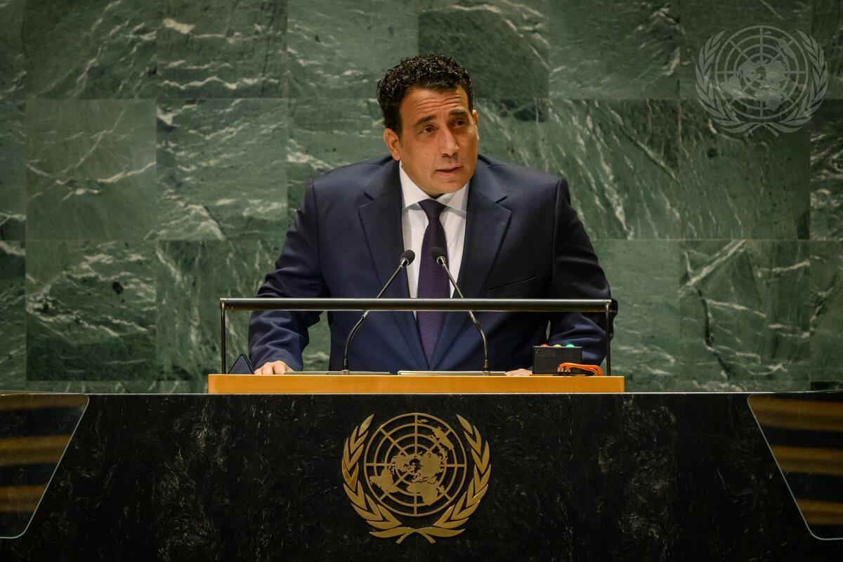 Head of Libyan Presidential Council hits out at Israel’s ‘crimes of genocide’ in Palestine during UNGA debate