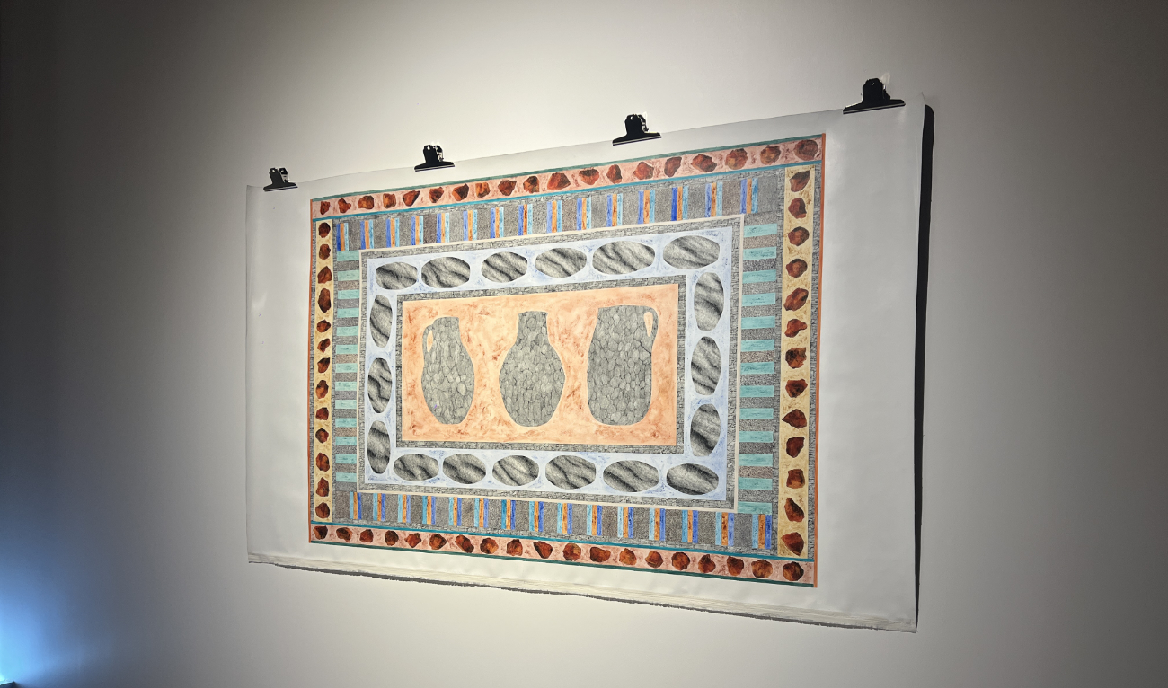 The Goethe-Institut in Riyadh, in partnership with the German Embassy and the German Archaeological Institute, or DAI, in Berlin, recently opened “Echoes of Time,” an exhibition marking the 20th anniversary of DAI excavations in Saudi Arabia. (AN photo by Rahaf Jambi)