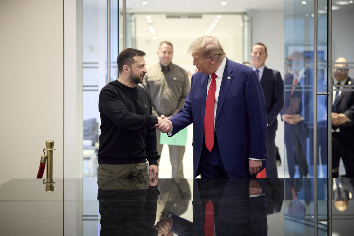 Trump and Zelensky make nice after tensions over Ukraine war