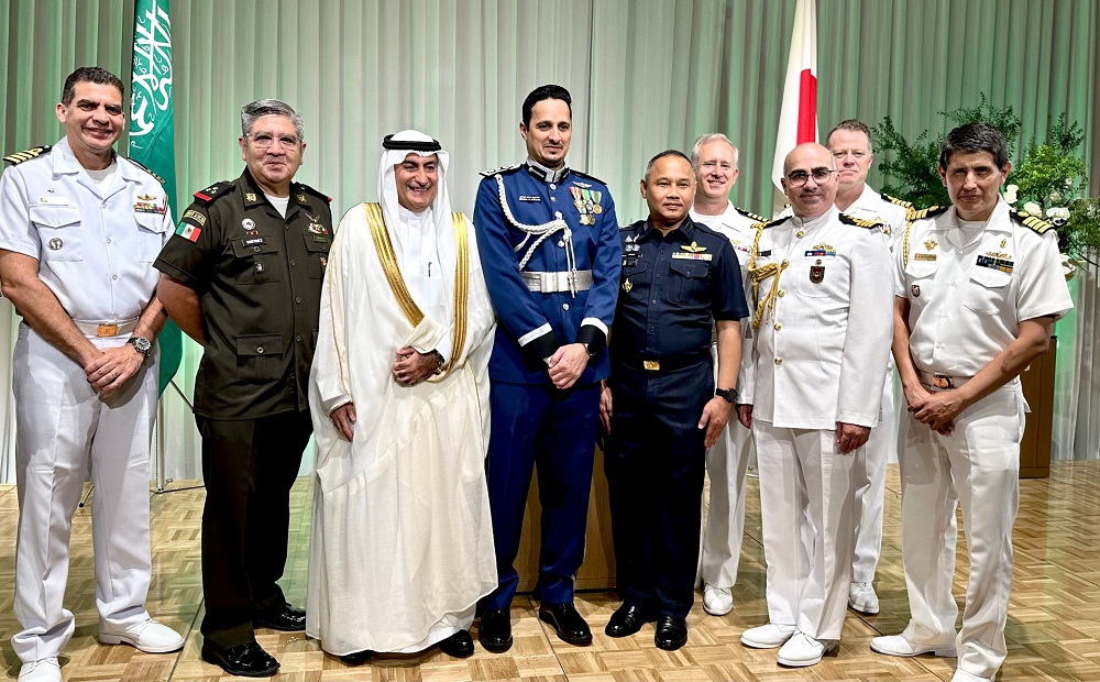 The event started with the Saudi national anthem performed by Japanese singer Nahomi Koyasu, followed by the Japanese anthem (Supplied)