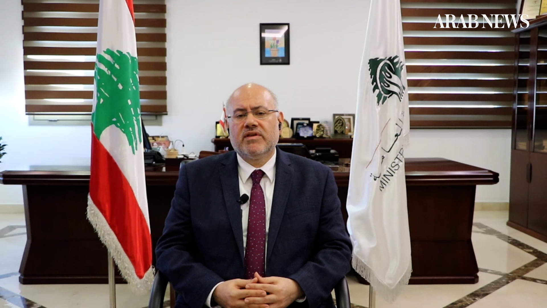 Dr. Firass Abiad made the comments during an appearance on the Arab News current affairs program “Frankly Speaking” amid escalating violence between Israel and the Iran-backed Hezbollah militia. (AN Photo)