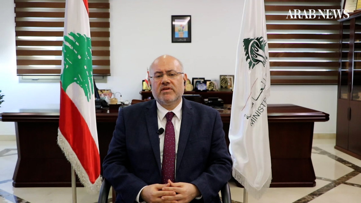 Dr. Firass Abiad, Lebanon’s minister of public health, insisted the conflict had not created a sectarian split in society, even as many Shiites, who form Hezbollah’s support base, appear to oppose the militia’s actions. (AN photo)