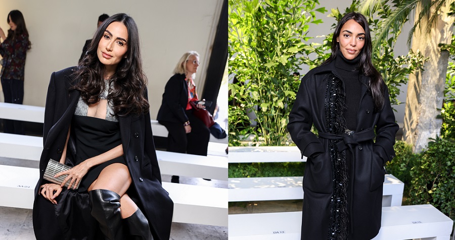 Diala Makki, Sandra Shehab spotted at Paris Fashion Week