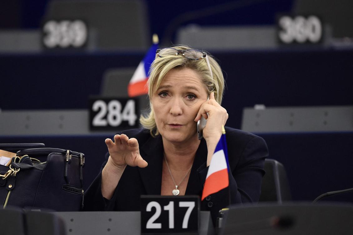 President of Rassemblement National parliamentary group Marine Le Pen, 24 other persons and the RN party are set to be tried by the Paris Criminal Court begining on September 30, 2024 on charges relating to suspicions of embezzlement of European funds. (AFP)