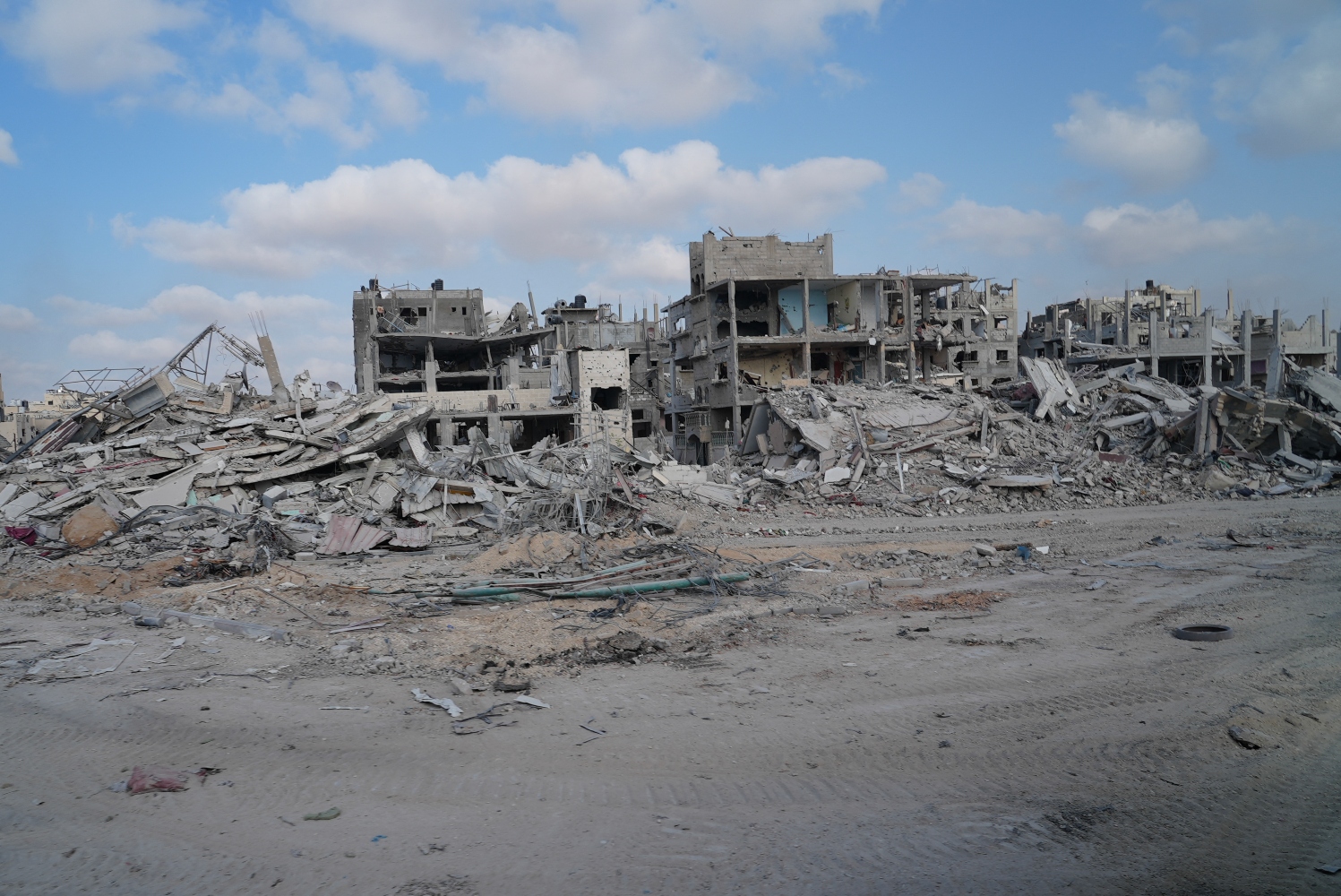 People can see the propaganda for what it is against the backdrop of a decimated Gaza (File/AFP)